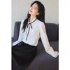 VICTORIA&VERA Women's French Palace Style Lace Blouse