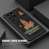 Capybara Cartoon Animal Phone Case For Samsung Galaxy S26 Ultra Cases S25 FE S24 S23 S21 Ultra S20 S24 FE S22 S26 Plus 5G Cover