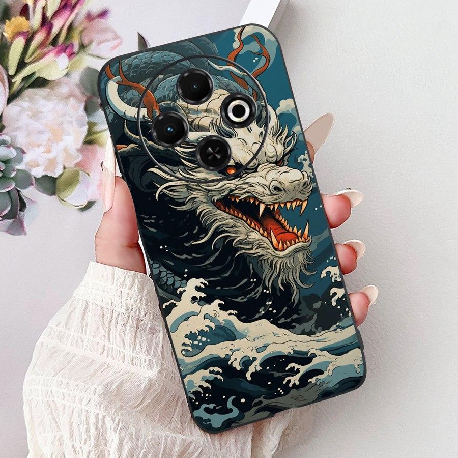 For Tecno Spark 30C Case kl5 kl5n Soft Silicone Cute Cartoons 2025 Painted Coque Cover For Tecno Spark30C 30 C 4G Phone Bag