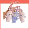 Labubu Rabbit Plush Keychain Cute Cartoon Animal Pendant For Girls Gifts