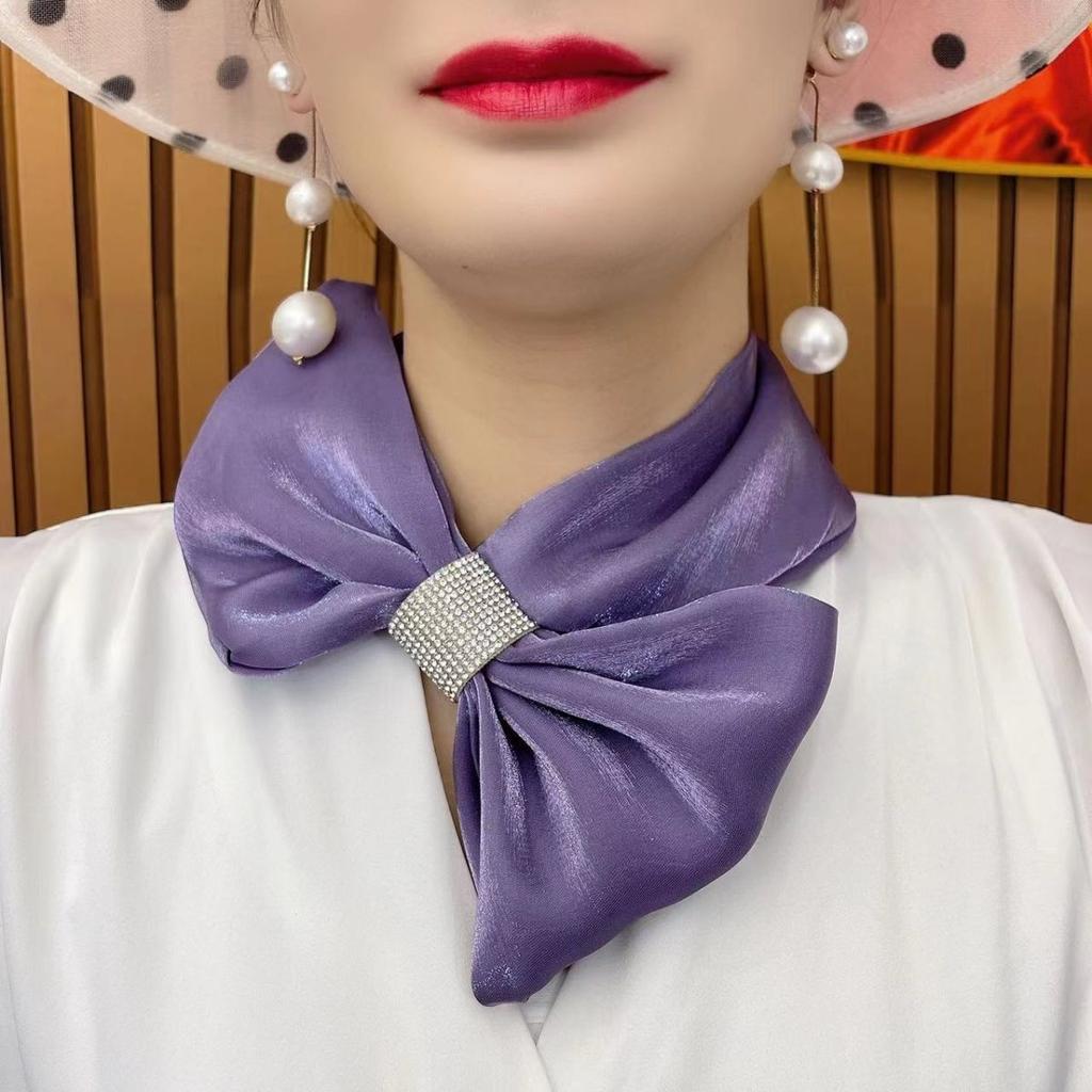 New versatile scarf, stylish and thin silk scarf