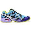 Salomon Speedcross 3 Mesh Comfortable Versatile Non-Slip Durable Low-Top Outdoor Functional Shoes Unisex Shoes Blue Purple 477231