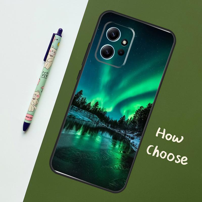 Northern Lights Case For Xiaomi Redmi Note 13 11 9 10 12 14 Pro 11S Cover For Redmi 15 14C 10C 13C 12C 15C