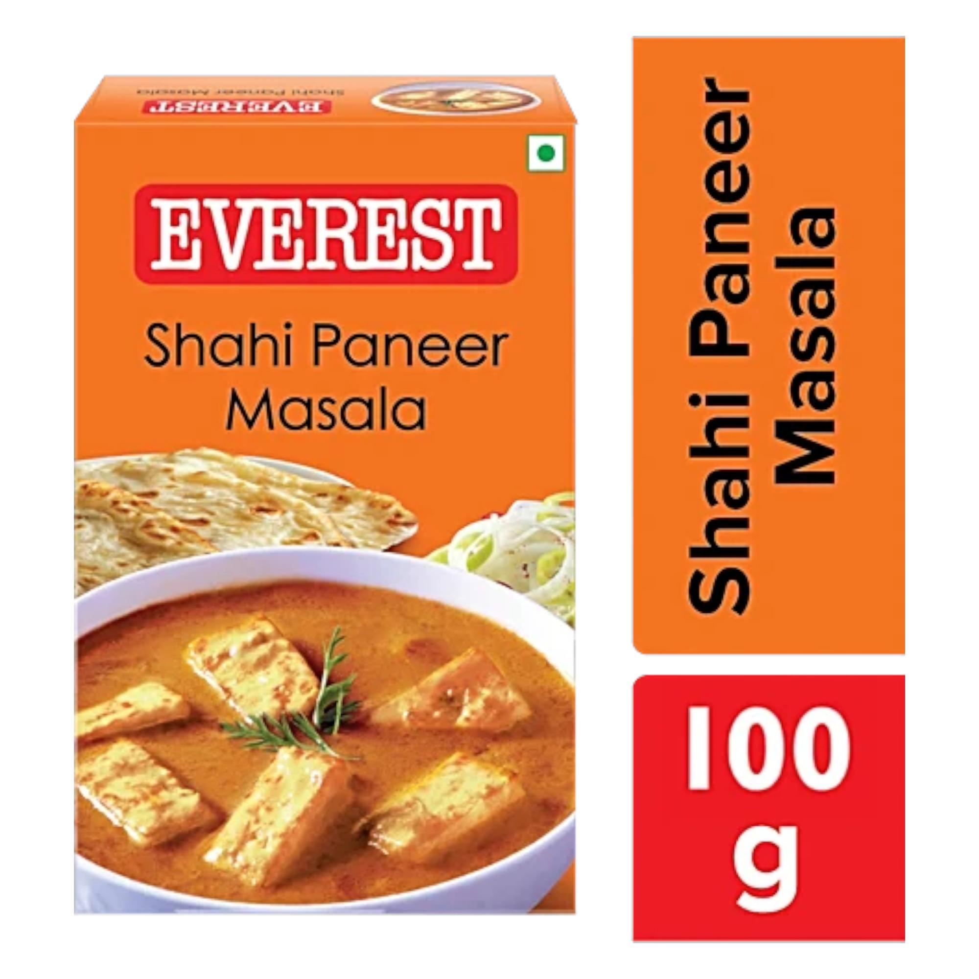 

Everest Shahi Paneer Masala 100g Pack Authentic Indian Spice Blend for Restaurant-Style Curry Recipes