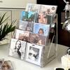 Vitrína na CD Domácí akrylový stojan na CD Albumy Úložný box na CD Úložný stojan na časopisy Albumy slavných zpěváků CD