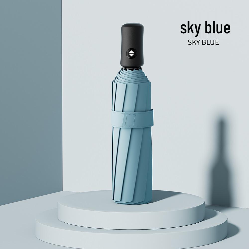 Regen Genießen Automatischer 108-Speichen Extra Großer Herrenschirm mit Sonnenschutz und Optionen für individuelles Logo