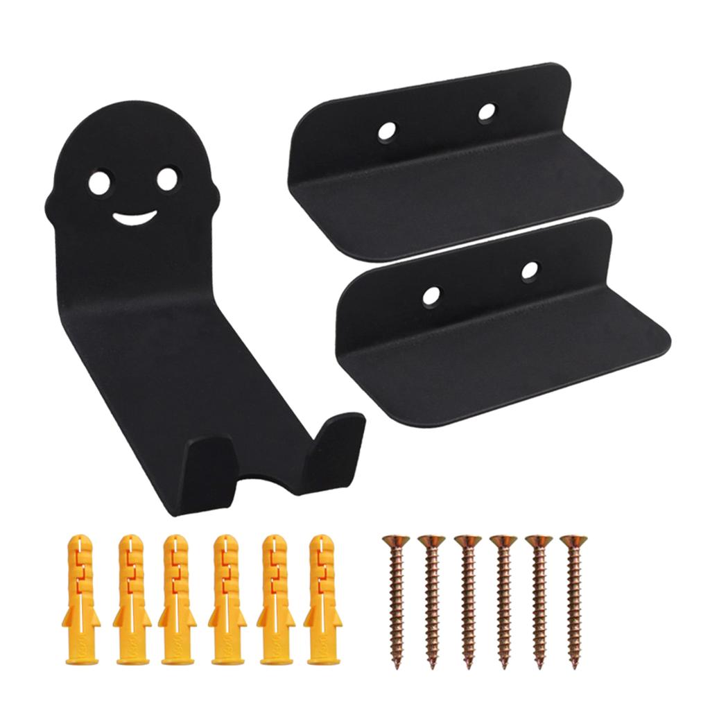 Bike Wall Mount Pedal Hook for Bicycle Wall Mount with Support Brackets Bike Rack Garage Bike Storage Shed