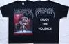 Massacra – Насолоджуйся насильством | Класична футболка в стилі Metal