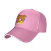New Rilakkuma Baseball Cap Hip Hop Kawaii Bears Cute Animals Sandwich Hat Unisex Style Adjustable Headwear Sport