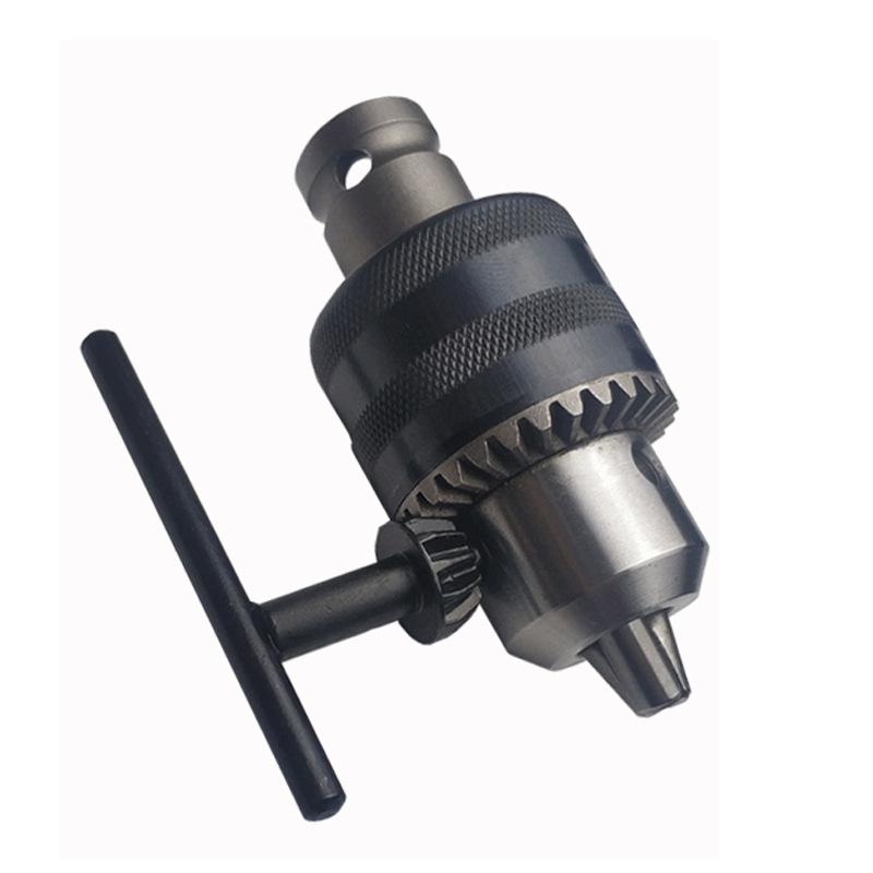 Three-Jaw Self-Tightening Hand Drill Chuck for Impact Drills and Electric Screwdrivers