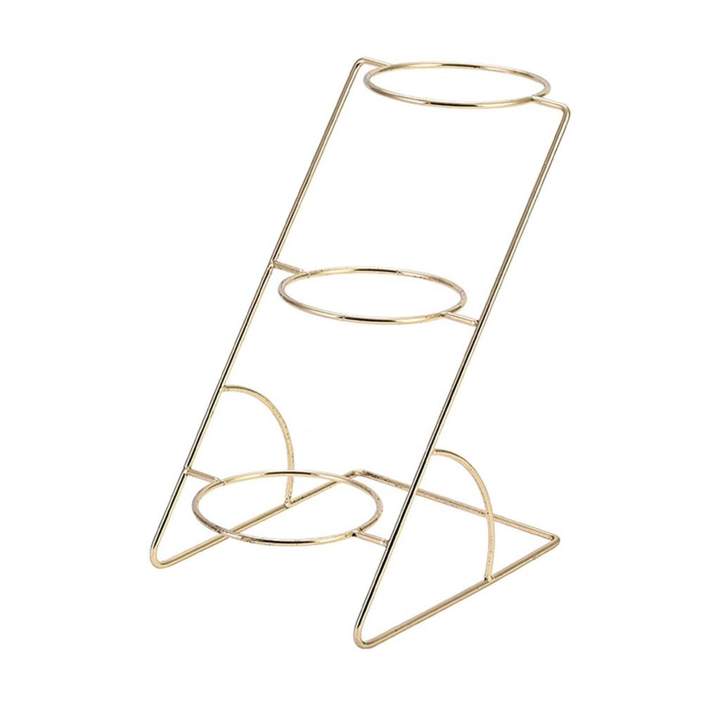 Multifunctional Sauces Stand Metal Condiment Organizer Holder Practical Spice Rack for Buffet Hot Pot Kitchen