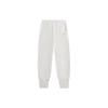 Li-Ning Jackie Chan Kung Fu Series Pure Logo Knit Joggers Men Bottoms Off-White AKLSC21-2