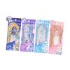 Momo Star Wish River Series: PET Sticker Bookmark with Shell Light & Hot Stamping for Journal Decoration - 10 Sheets/Pack, 4 Designs.