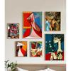 Abstract Figure Line Picasso Canvas Painting Posters and Prints Nordic Wall Art Pictures Home Living Room Murals Decor