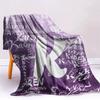 Name Blanket Custom Flannel Plush Winter Blanket Thick Soft Warm Cozy Fleece Throw Blanket For Sofa Bed Office Home
