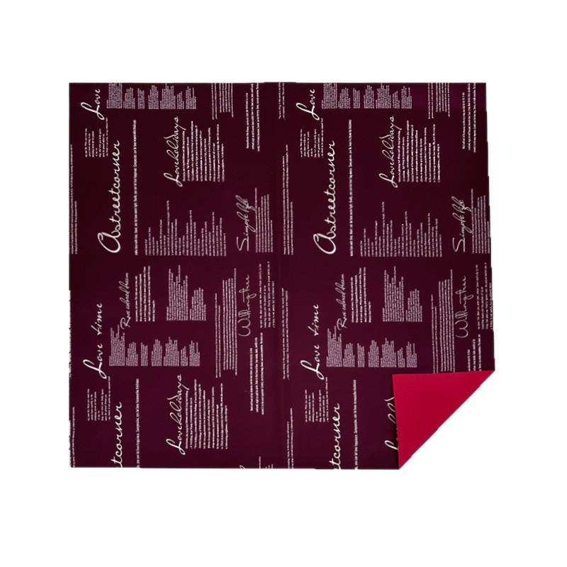 Two-Tone Waterproof Hanji Paper for DIY Flower Wrapping and Bouquet Packaging
