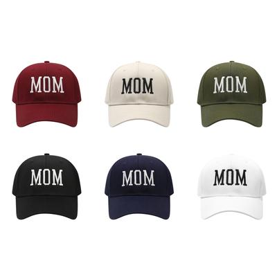 Hard Top Letter Embroidered Baseball Cap Fashion Peaked Cap Gift Hat