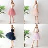Gothic Tulle Skirt For Women With High Elastic Waist And Puff Design For Streetwear Style