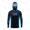 Mens Lightweight Quick-Dry Fishing Hoodie With Neck Cover UV Protection Long Sleeve Outdoor Angling Fall
