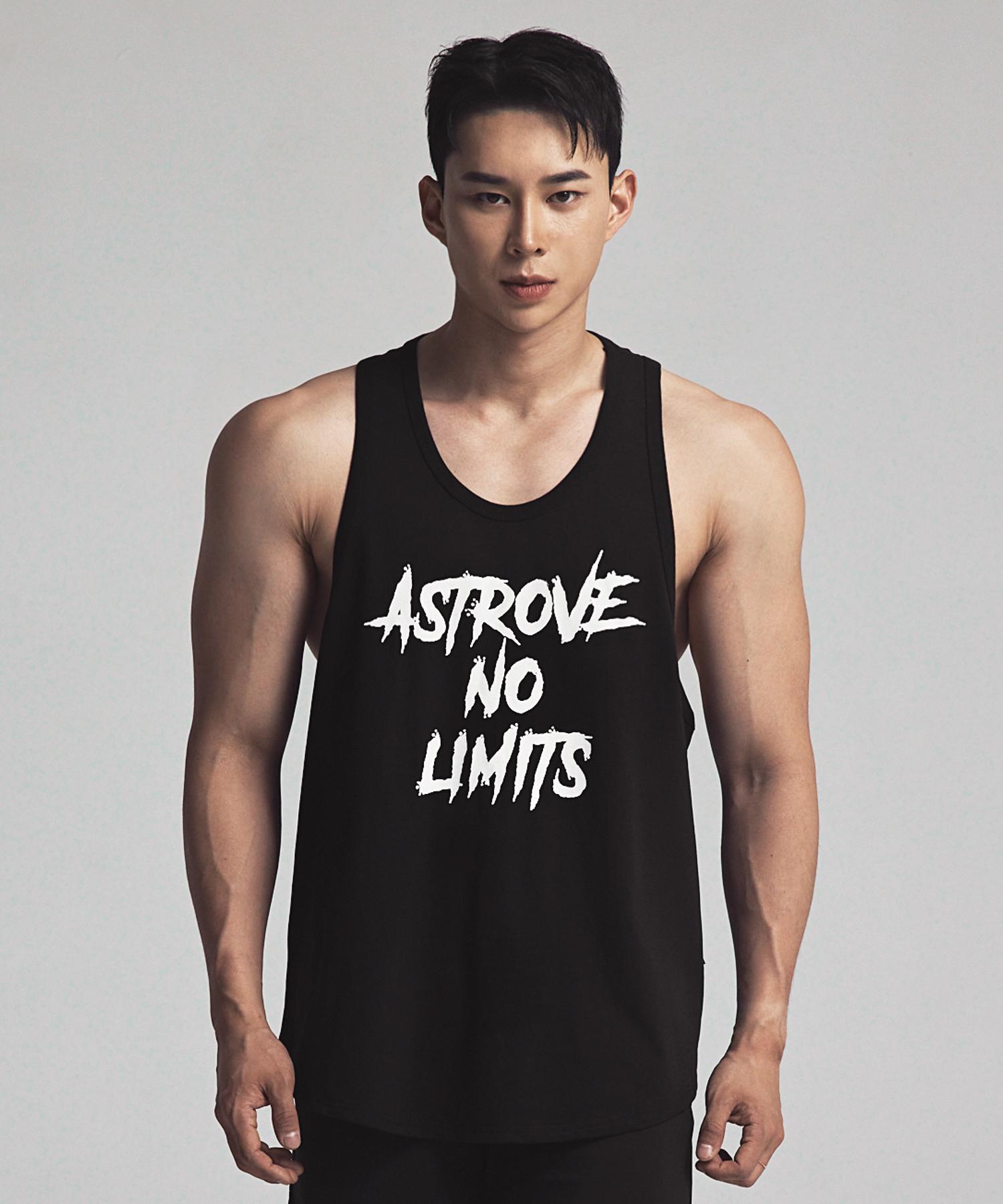 Astrov Heavy Cotton No Limit Sleeveless Black Xl
