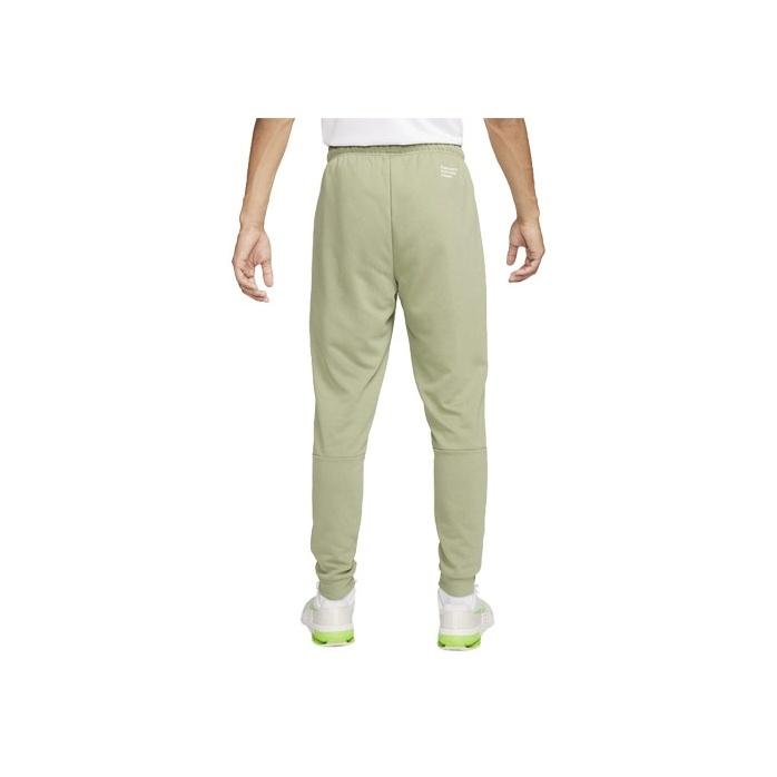 Nike Dri-FIT Logo Print Color Block Jogger Pants Men Bottoms Oil-Green FB8577-386