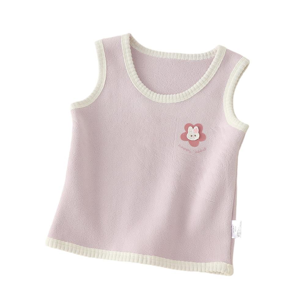 2025 Herbst Baby Mädchen Ärmellose Doppelseitige Fleeceweste (0-3 Jahre)