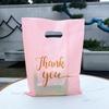 100Pcs Thank You Bag Gift Plastic Shopping Bag Tote Bag 20*30Cm Gift Bag Birthday Wedding Party Favors Candy Cookie Wrapper Bag
