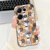 For Xiaomi Redmi Note 14S Case 6.67'' Cute Cat Dinosaur Cartoon Cover Matte Phone Case For Redmi Note 14S Note14S 4G Soft Fundas