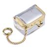 New Leopard Print Mini Coin Purse Kiss Lock Jewelry Box Storage Bag Genuine Leather Small Wallets for Women