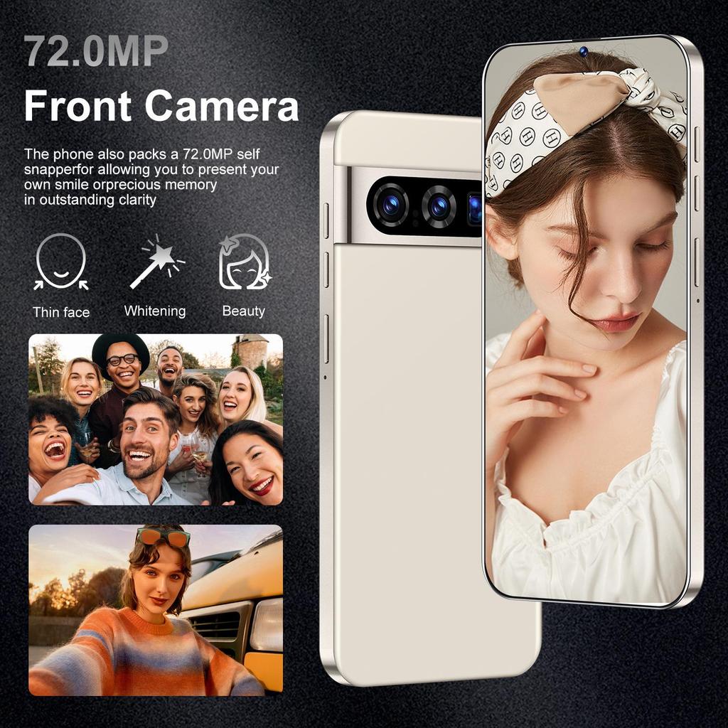Popular Pixel 9 Pro Android Smartphone: 7.3'' Large Screen, 16GB+1TB