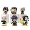 sold 1-12pcs Anime Demon Slayer Model Tanjiro Kamado Nezuko cartoon figure PVC model ornament child Christmas Halloween gift