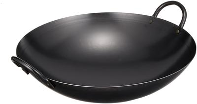 Endo Shoji Commercial Hammered Made In Japan Wok, 30cm, Iron, (ATY03030)