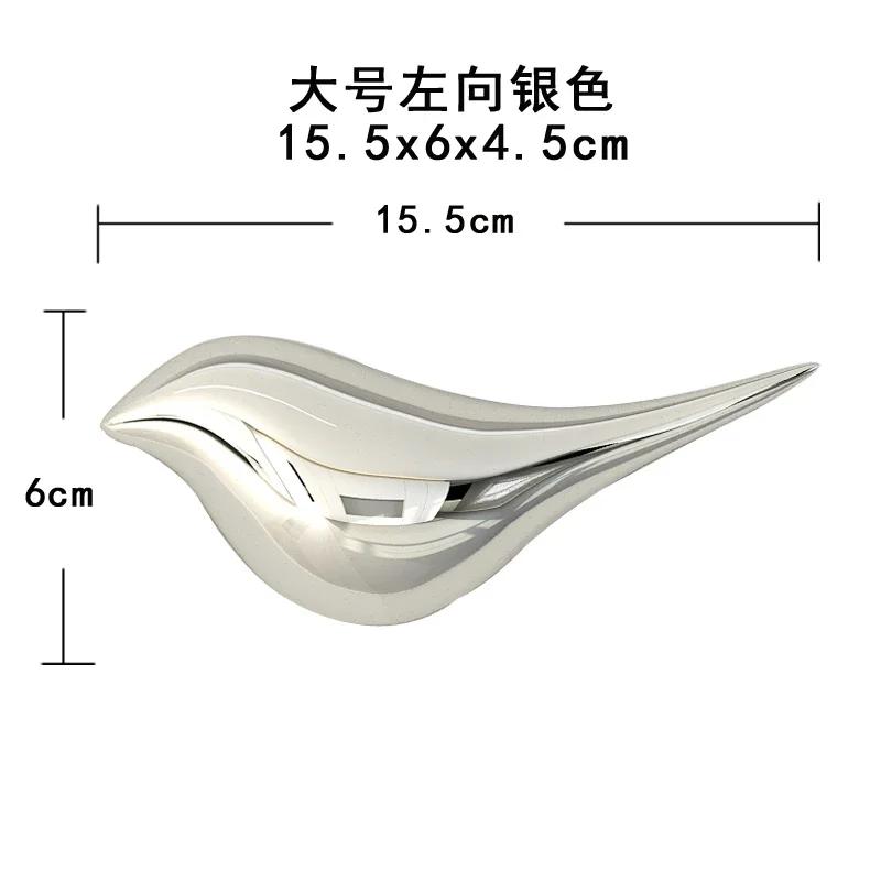 Stereoscopic Wall Hanging Ornaments Bird Living Room Wall Background Display Plating Decor Golden Bird Sofa TV Decor Accessories