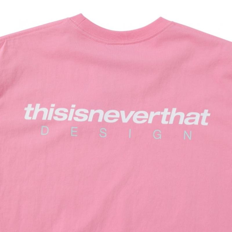 ThIs Is Never That Dsn Logo Tee Pink