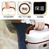 SOUYI Compact Multi-Purpose Rice Cooker, 1 Cup (1 Cup) [Timer/Keep Warm Function], Mini Rice Cooker for Single-Person Living (White)