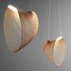 Modern Wood Chandelier Japanese Wabi-sabi Style Italian Design Lamp Living Dining Room Decorative Art Pendant Light