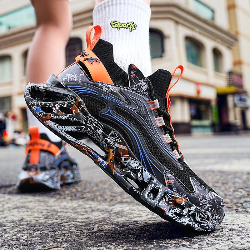 Buty męskie trampki męskie na co dzień męskie buty tenis luksusowe buty trener wyścig oddychające buty modne mokasyny buty do biegania dla mężczyzn