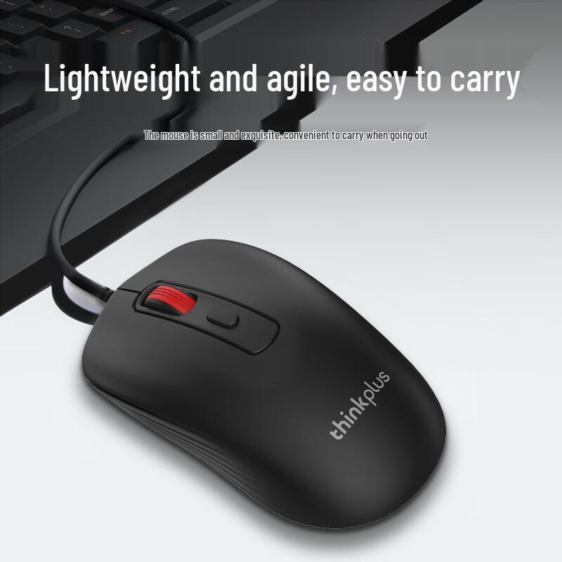 Lenovo ThinkPlus M10 Wired Office Mouse