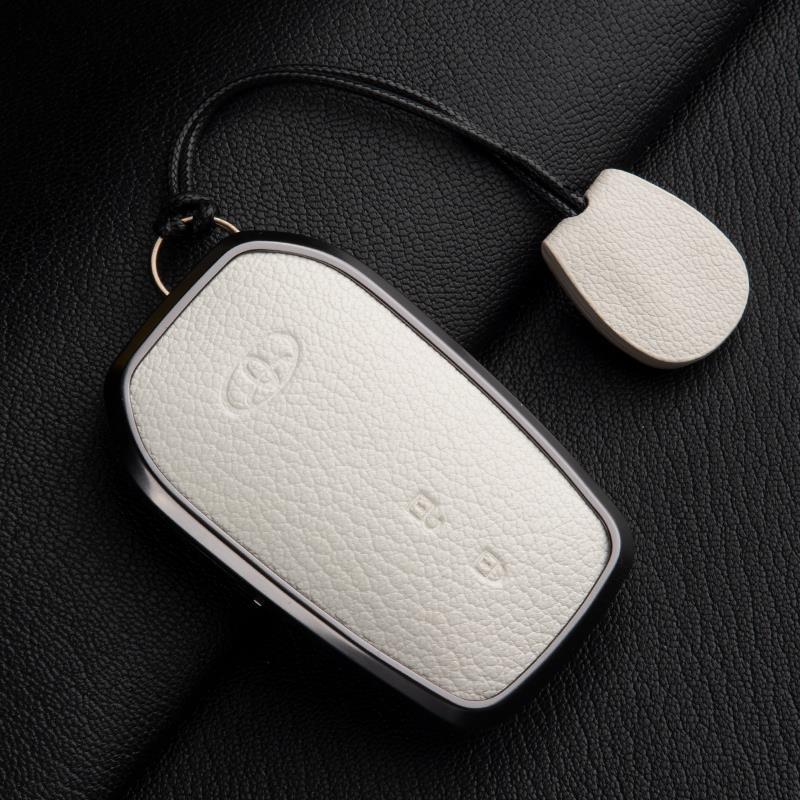 Skórzany Etui na Kluczyki do Toyota Camry, Highlander, Prado, Land Cruiser, Venza, RAV4 - 9. Gen