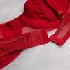 European & American Sexy Lingerie Role-Playing Chain 4-Piece Set