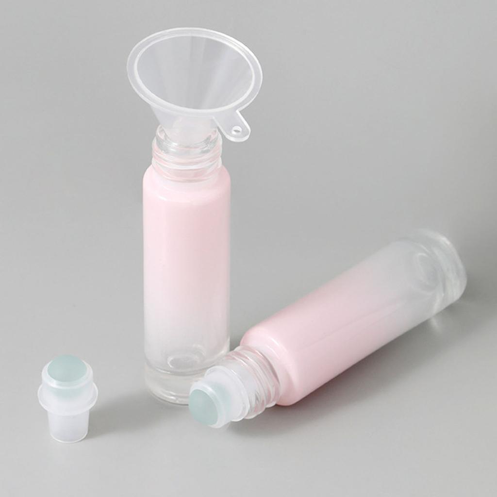 Klar Tratt Tratt Klar Bred Mun Plast Multifunktionell Diskmaskin Liten Tratt för Labflaska Parfym Krydda Pulver