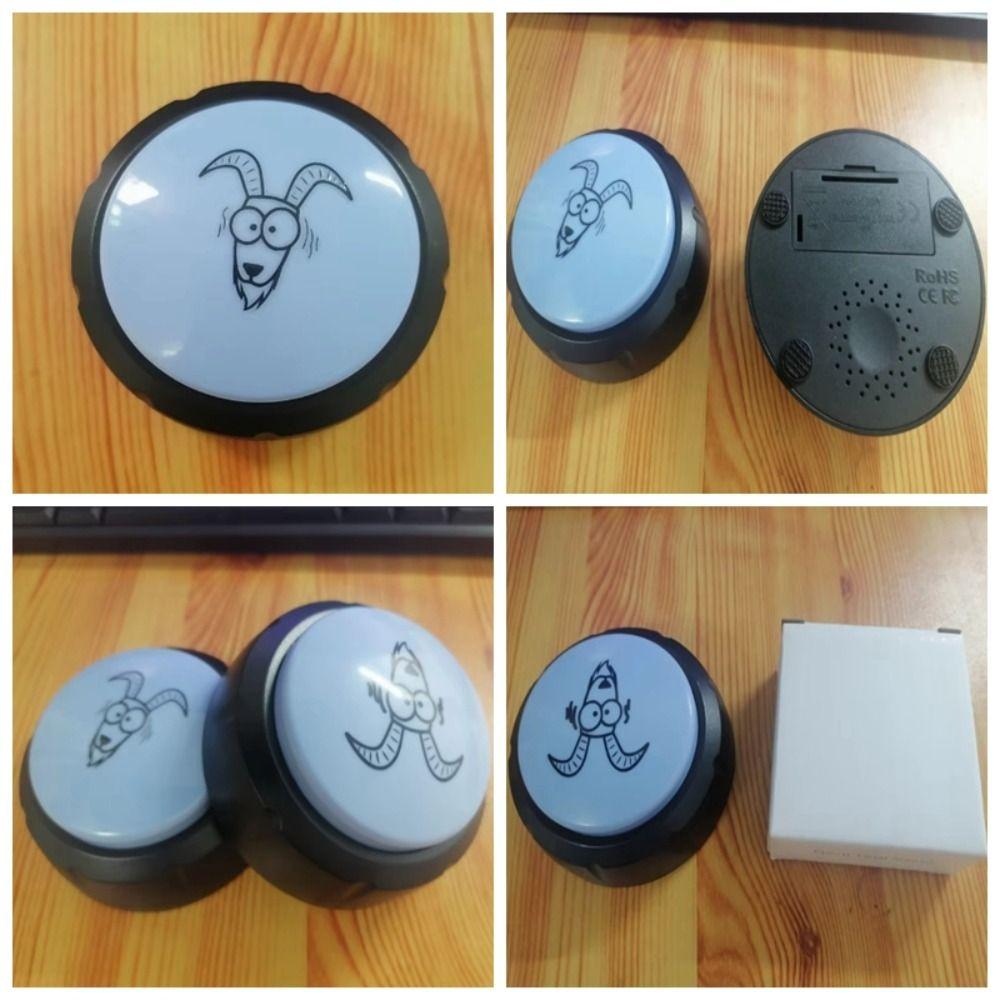 Prank Funny Screaming Goat Toy Tricky Toys Goat Button Noise Maker Screaming Toy Boys Girls