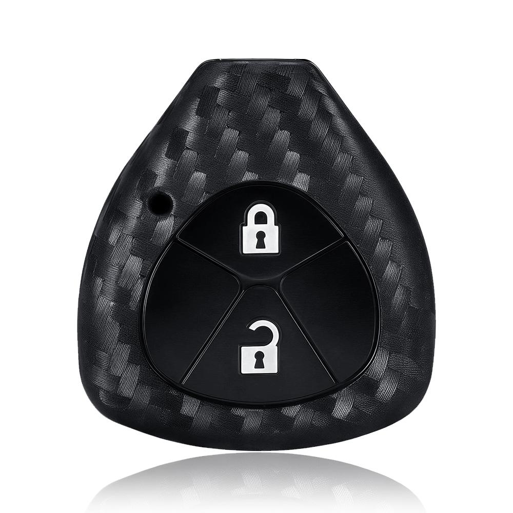 

Silicone Car Key Case Cover For Toyota Auris Hilux Corolla Fortuner Prado Verso Camry Yaris Vitz Vios Ractis 2/3/4 Button