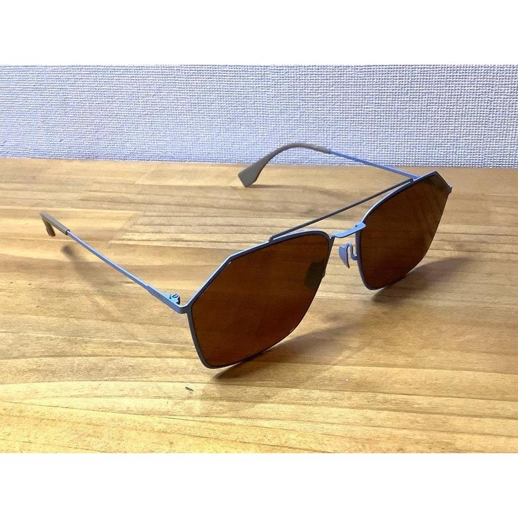 Used Unused item FENDI sunglasses Azure blue with case