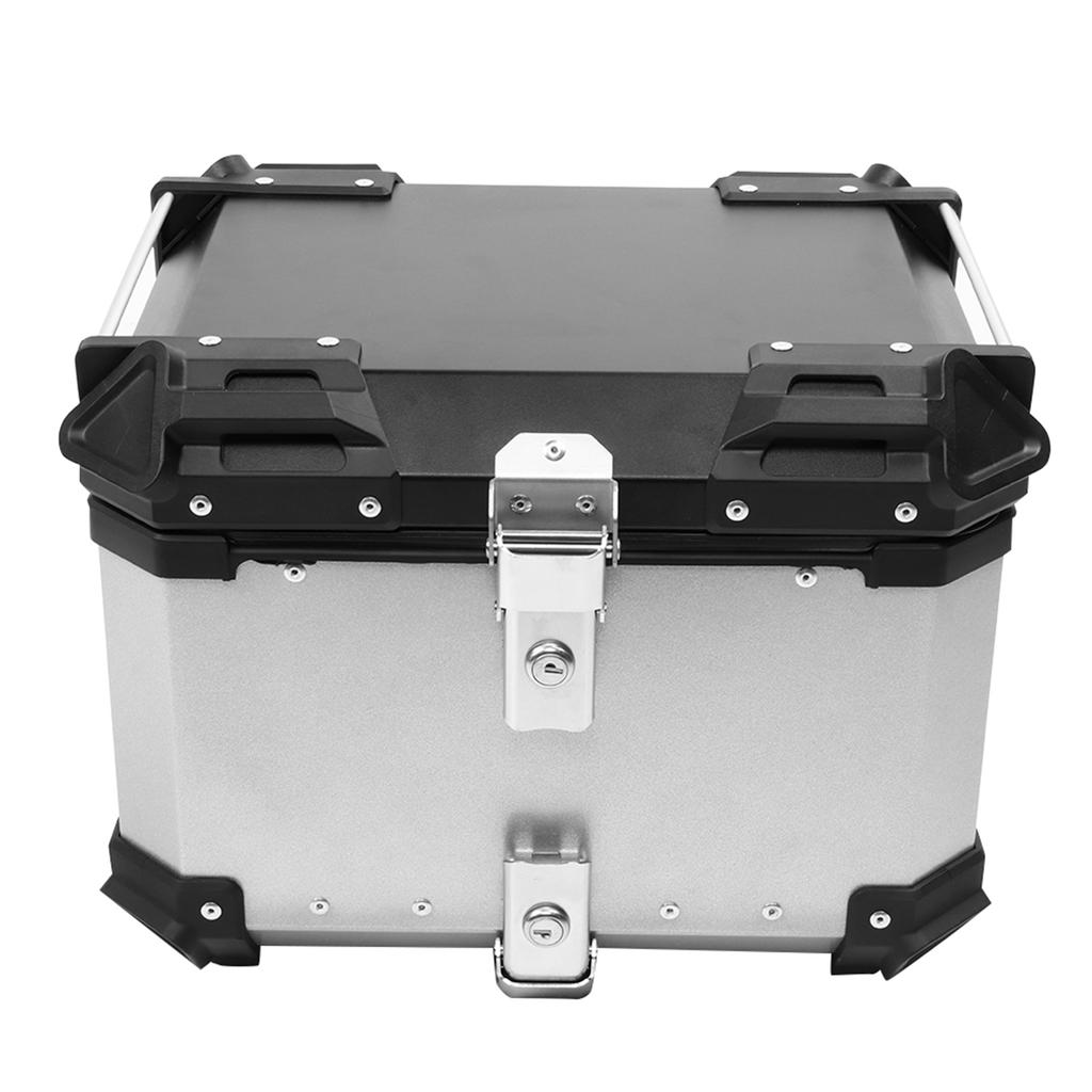 Universal 45L Motorcycle Aluminum Top Case Tail Box Luggage for Suzuki
