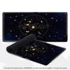 XXL Gaming Mouse Pad Zodiac Moon Phase Magic Circle Starry Deskmat Overlock Rubber Keyboard Mat PC Gamer Computer Accessories