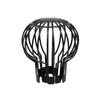 Black Anti-Clogging Round Mesh Outdoor Drain Protector