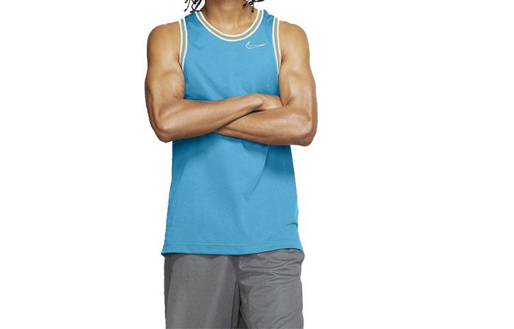 Nike Basketball Jersey Men s Furious Flame Blue BV9357-486 L