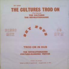 12inch Record CULTURE / THE REVOLUTIONARIES / CUL - The Cultures Trod On SKYDD003 Sky Note 1977 UK Reggae, Ska & Dub Used