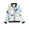 Chiffon Print Cardigan: Versatile Plus Size Long-Sleeve Jacket for Spring 2025